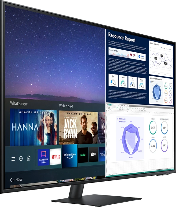 Samsung Smart Monitor M7 M70A, schwarz, 43"