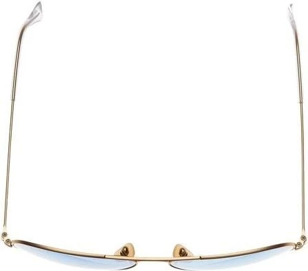 Ray-Ban RB3025 Aviator Flash Lenses 58mm gold/polarized blue flash