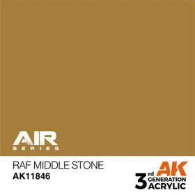 AK-Interactive 3rd Gen Acrylic Colors Air Series RAF middle stone, 17ml