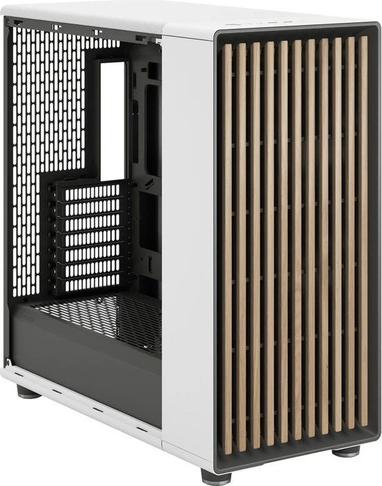 Fractal Design North XL RC Chalk White TG Clear, Glasfenster