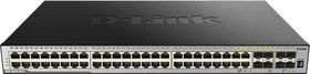 D-Link DGS-3630 Rackmount Gigabit Managed Switch, 44x RJ-45, 4x SFP+, 4x RJ-45/SFP (DGS-3630-52TC/SI)