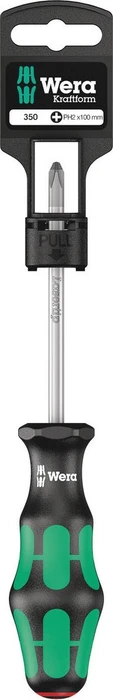 Wera Kraftform Plus Serie 300 350 PH SB Kreuzschlitz Schraubendreher, PH0x60mm