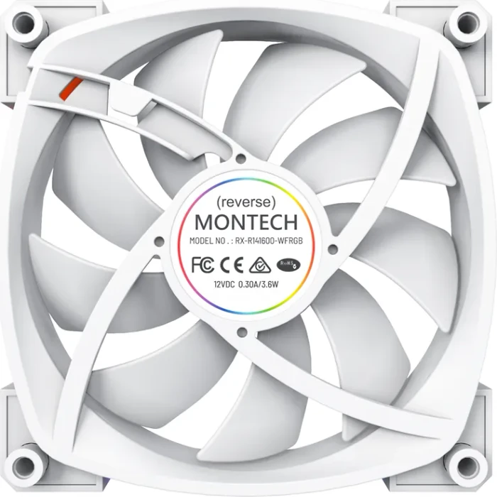 Montech RX140 PWM ARGB weiß, 140mm