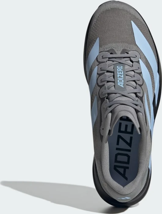 adidas Adizero Evo SL grey three/glow blue/core black (Herren)