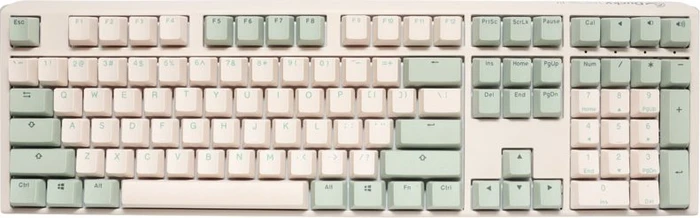 Ducky One 3 PBT, Matcha, grün/weiß, MX BLUE, USB, UK