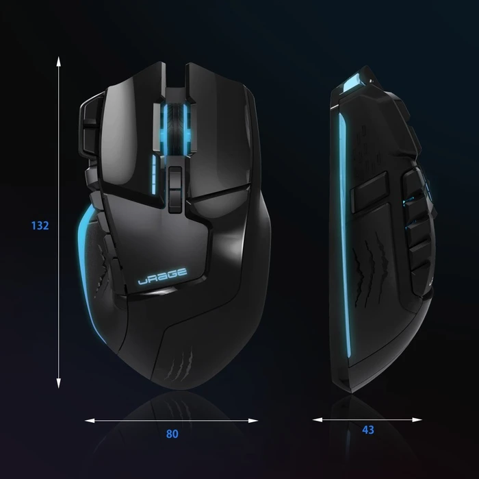 Hama uRage Reaper Revolution Gaming Mouse, USB