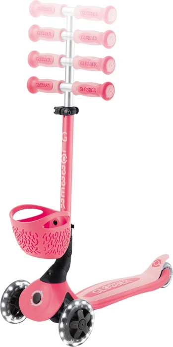 Globber Go Up Baby 360 Lights Kickboard rosa/schwarz