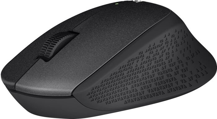Logitech M330 Silent Plus schwarz, USB