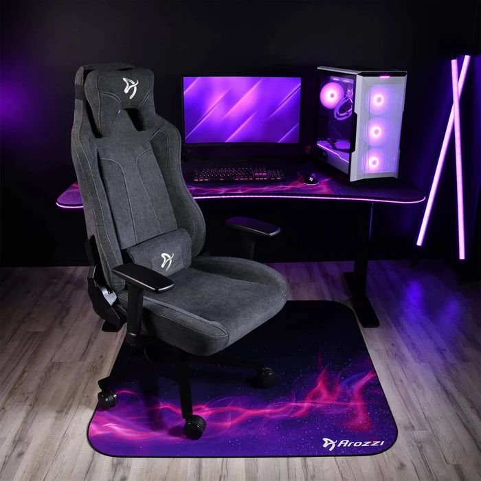Arozzi Zona Bodenschutzmatte, Purple Galaxy, quadratisch, weich