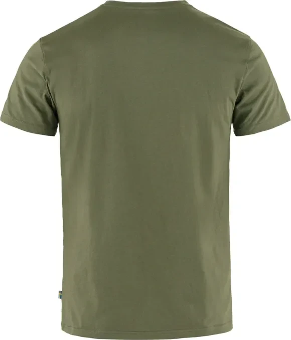 Fjällräven Logo Funktionsshirt kurzarm laurel green (Herren)