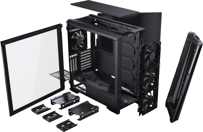 Phanteks Eclipse G500A Performance, schwarz, Glasfenster