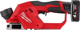 Milwaukee M12 BLP-402X Akku-Hobel inkl. Koffer + 2 Akkus 4.0Ah