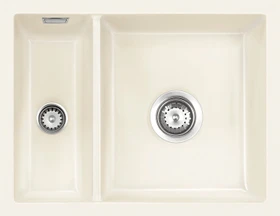 systemceram Mera 60 F/o Einbau Becken rechts magnolie