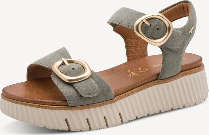 Tamaris Comfort Wide Fit sage suede (Damen)