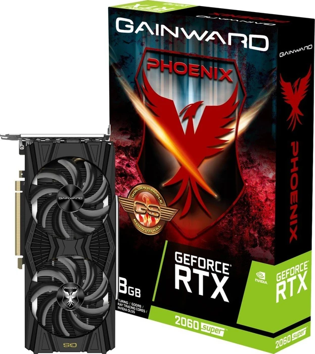 Gainward GeForce RTX 2060 SUPER Phoenix GS, 8GB GDDR6, HDMI, 3x DP
