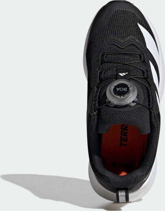 adidas Terrex Agravic BOA core black/cloud white/semi impact orange (Junior)