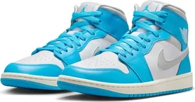 Nike Air Jordan 1 Mid dark powder blue/white/sail/neutral grey (Damen)