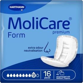 Hartmann MoliCare Premium Form 9 Tropfen Hygieneeinlage, 16 Stück