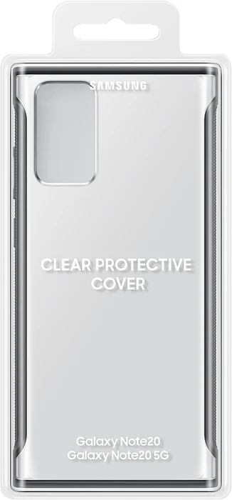 Samsung Clear Protective Cover für Galaxy Note 20 black