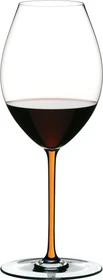 Riedel Fatto A Mano Syrah Rotweinglas orange