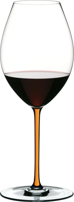 Riedel Fatto A Mano Syrah Rotweinglas orange