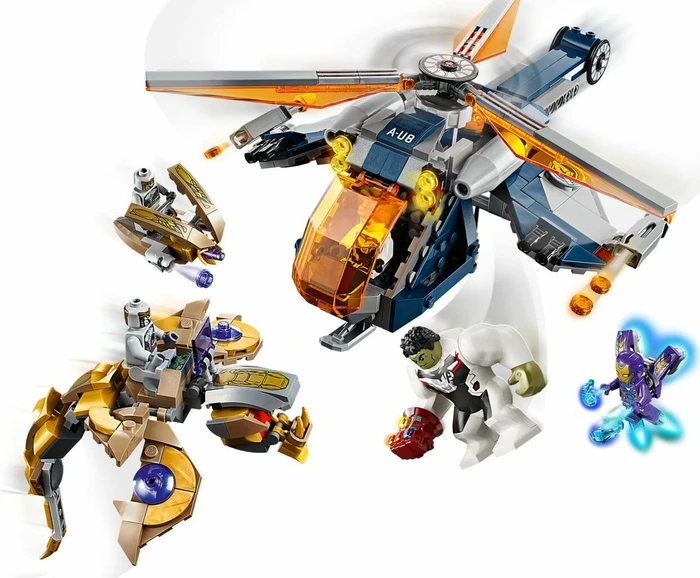 LEGO Marvel Super Heroes Spielset - Avengers Hulk Helikopter Rettung