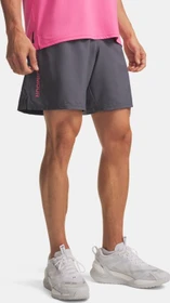 Under Armour Woven Wordmark Hose kurz castlerock/pink frenzy (Herren)