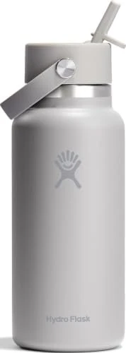 Hydro Flask Wide Mouth Flex Straw Cap Isolierflasche 946ml birch