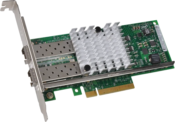 Sonnet Presto 10G LAN-Adapter, 2x SFP+, PCIe 2.0 x8