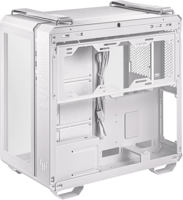 ASUS TUF Gaming GT502 White Edition, Glasfenster