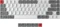 Keychron K6 Pro OEM Dye-Sub Keycap-Set Retro Mac, Kunststoff (PBT), Retro Mac, grau/rot/weiß, 74 Tasten (68+6), ANSI-US Vorschaubild