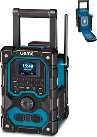 UEME Robustes Baustellenradio DAB+ schwarz