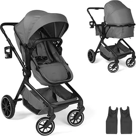 Hauck Convert N Care dark grey
