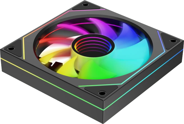 Xilence Gaming Series XF076 ARGB, schwarz, 120mm