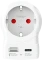 Skross Europe to UK USB AC20PD, 1x USB-A, 1x USB-C Vorschaubild