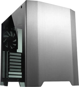 Jonsbo W2 silber, Glasfenster