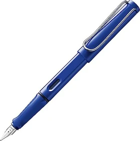 Lamy safari blau, rechte Hand, mittel