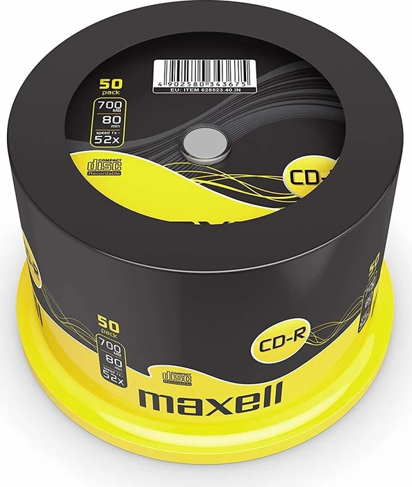 Maxell CD-R 80min/700MB, 52x, 50er Spindel