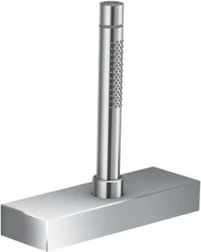 Hansgrohe Axor Edge Stabhandbrause Wannenrand-Set chrom