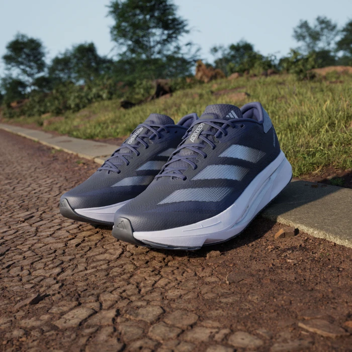 adidas Adizero SL2 dark blue/silver metallic/halo silver (Herren)