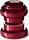 Chris King Sotto Voce NoThreadSet 1 1/8" straight Steuersatz komplett externe Lagerschalen (EC) rot