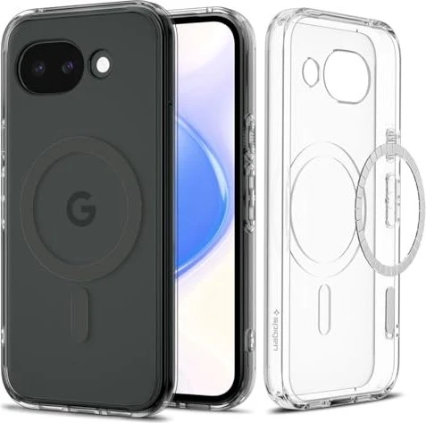 Spigen Ultra Hybrid (MagFit) für Google Pixel 10a clear graphite
