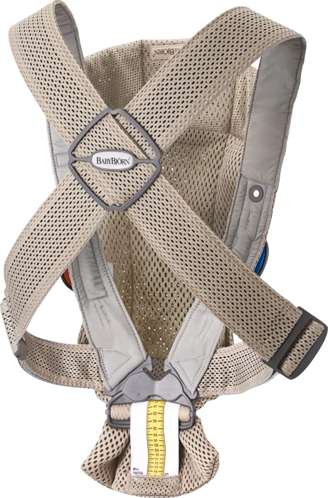 BabyBjörn Mini 3D Mesh Babytrage greige