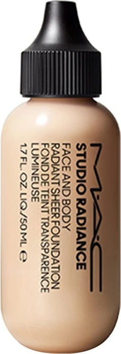 MAC Studio Radiance Face & Body Radiant Sheer Foundation W0, 50ml