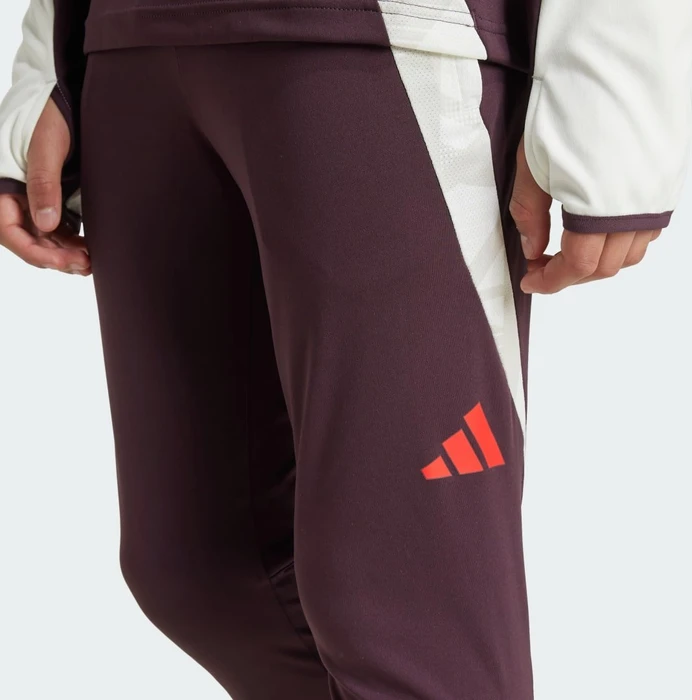 adidas FC Bayern München Tiro 24 Trainingshose lang shadow maroon/red (Junior)