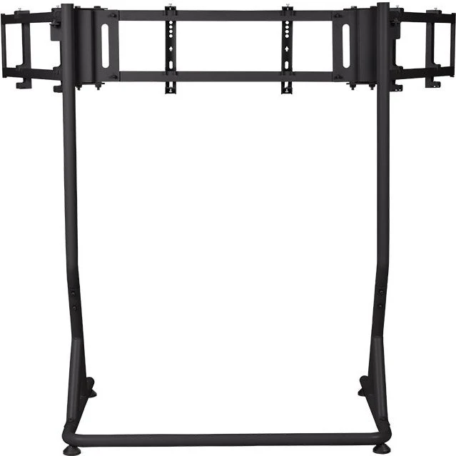 Thermaltake Triple Monitor Stand Pro Black für Racing Simulator Cockpit GR500, schwarz