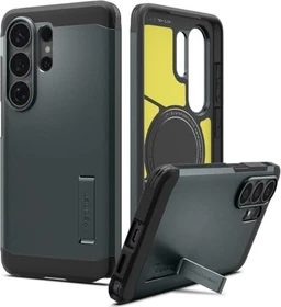 Spigen Tough Armor (MagFit) für Samsung Galaxy S26 Ultra abyss green