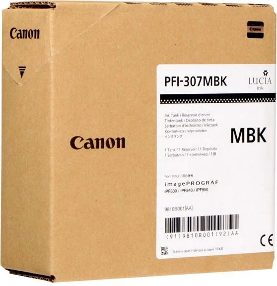 Canon Tinte PFI-307MBK schwarz matt