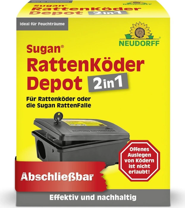 Neudorff Sugan RattenKöder Depot (00617)