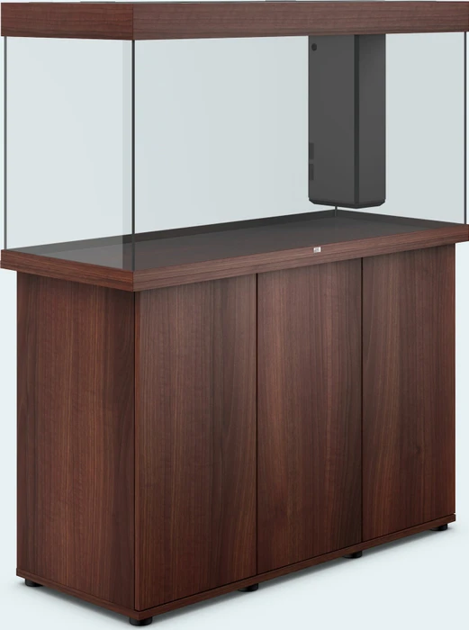 Juwel Rio 350 LED Aquarium-Set mit Unterschrank, dunkles Holz/dunkles Holz, 350l